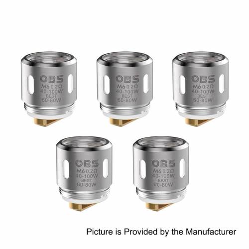 OBS CUBE COIL M6 .02 OHM